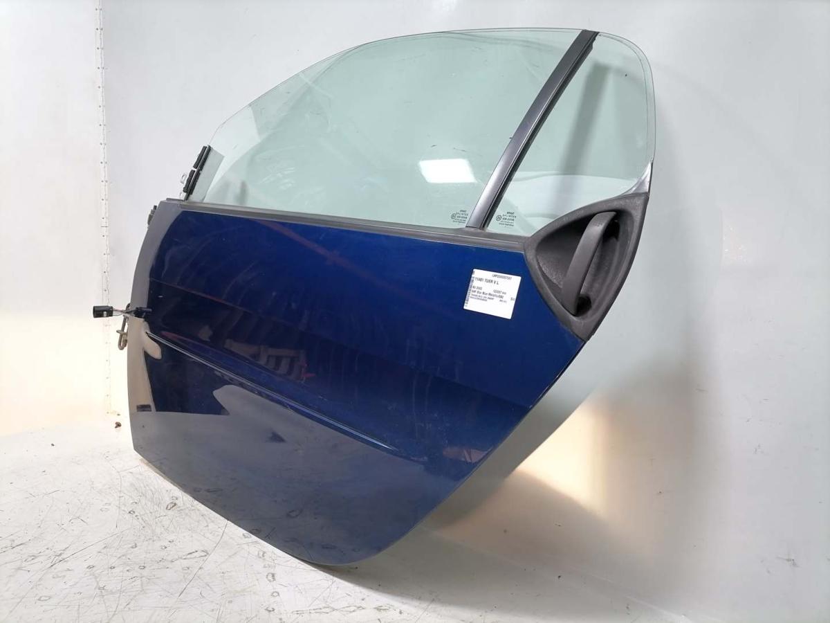 Smart ForTwo Coupe 450 original T&uuml;r links EAF Star Blue Rohbau BJ03